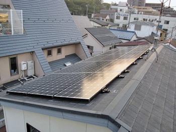 三菱太陽光発電2.7Kw